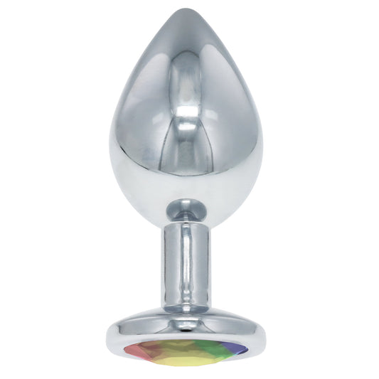 BJ STAINLESS STEEL PLUG SMALL - RAINBOW