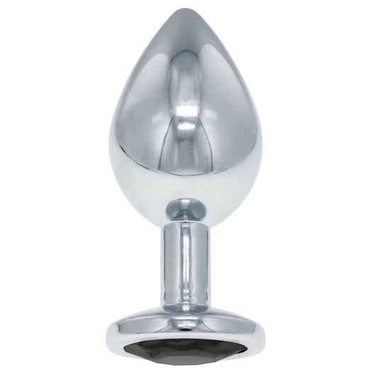 BJ STAINLESS STEEL PLUG SMALL - BLACK