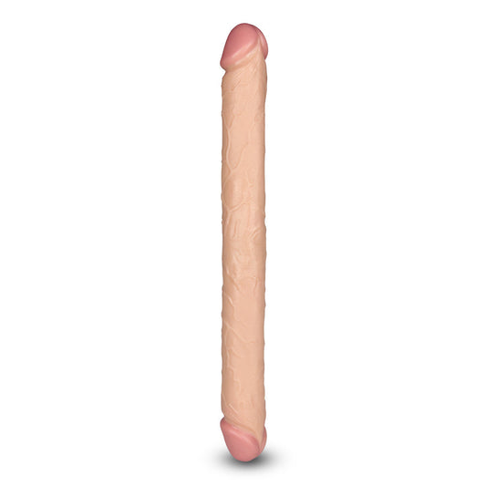 17" KINGSIZE REALISTIC  SLIM ULTRA DOUBLE DILDO