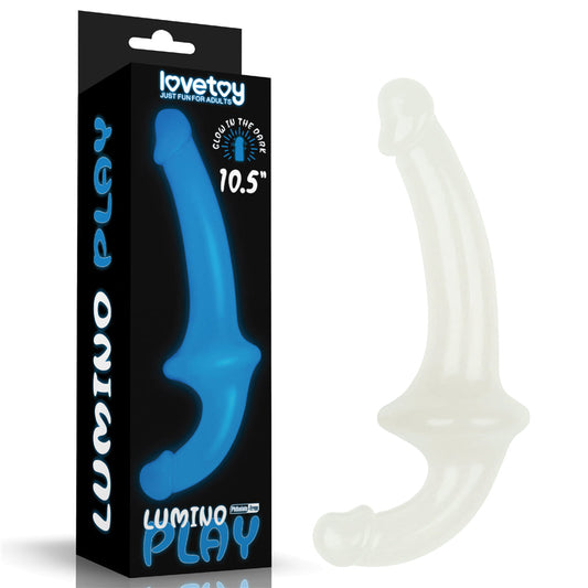 10.5" LUMINO PLAY GITD DOUBLE DILDO