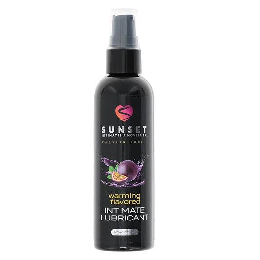 SUNSET FLAVORED LUBE - PASSION FRUIT WARMING