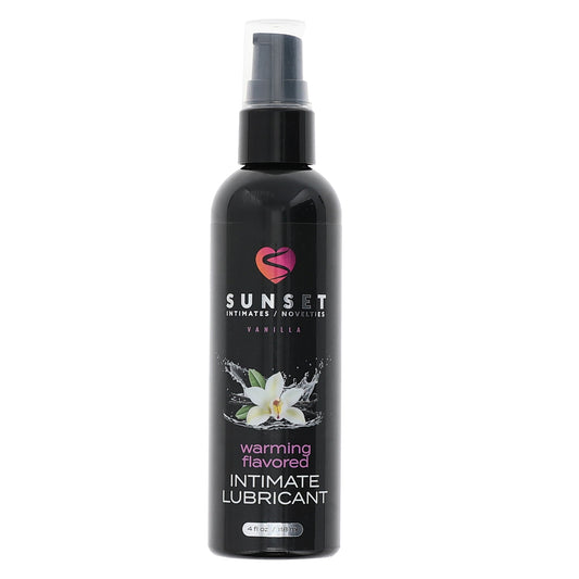 SUNSET FLAVORED LUBE- VANILLA WARMING