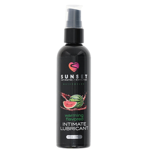 SUNSET FLAVORED LUBE- WATERMELON WARMING