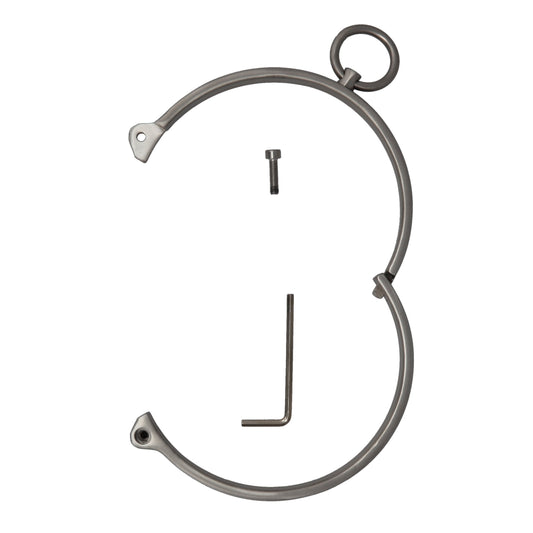 COLLAR STAINLESS  SQUARED WITH ALLEN KEY LOCK